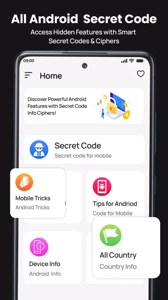 Mobile Secret Code:Info Cipher Screenshots