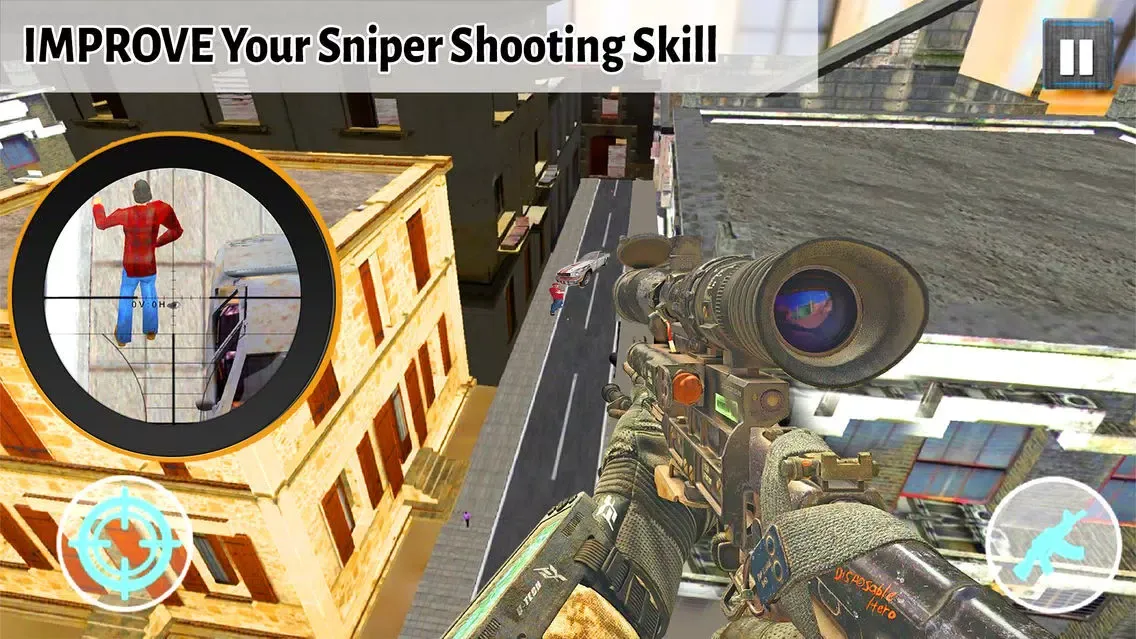 Secret Contract Shooter : 3D Sniper Kill-er Pack Ekran Görüntüleri