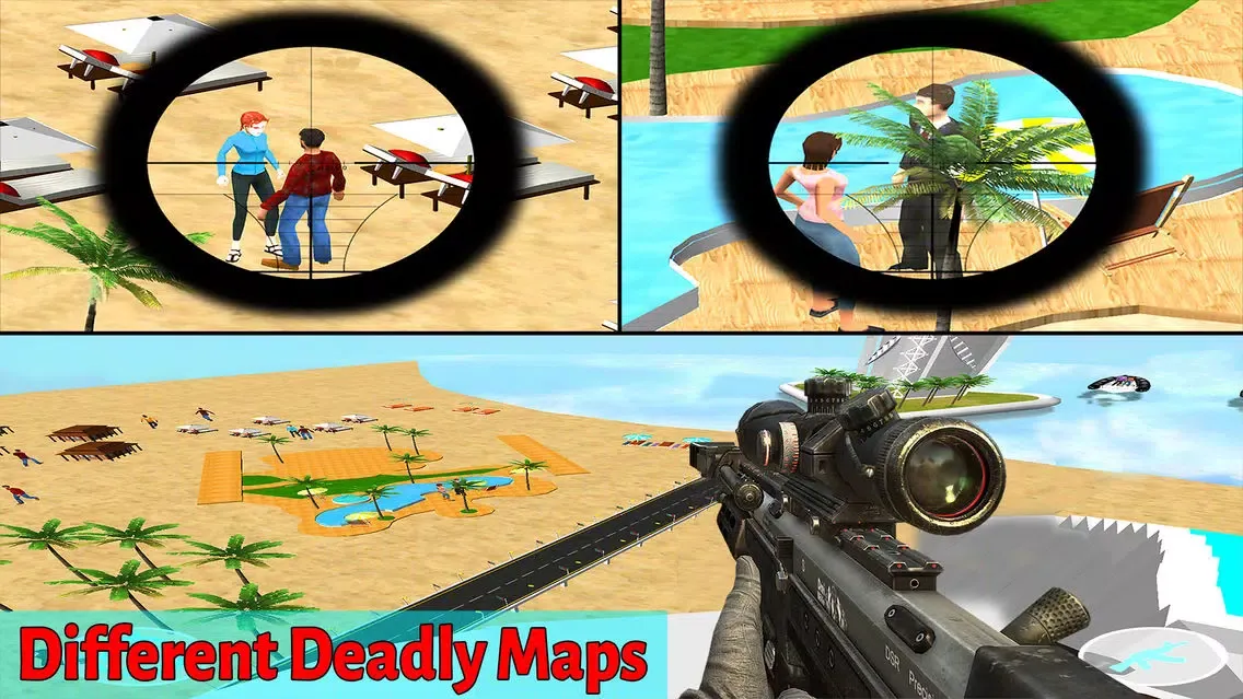 Secret Contract Shooter : 3D Sniper Kill-er Pack Ekran Görüntüleri
