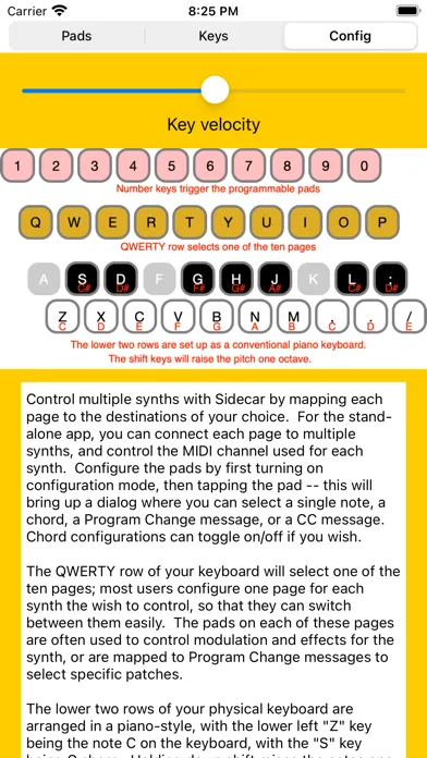 Sidecar MIDI Controller स्क्रीनशॉट