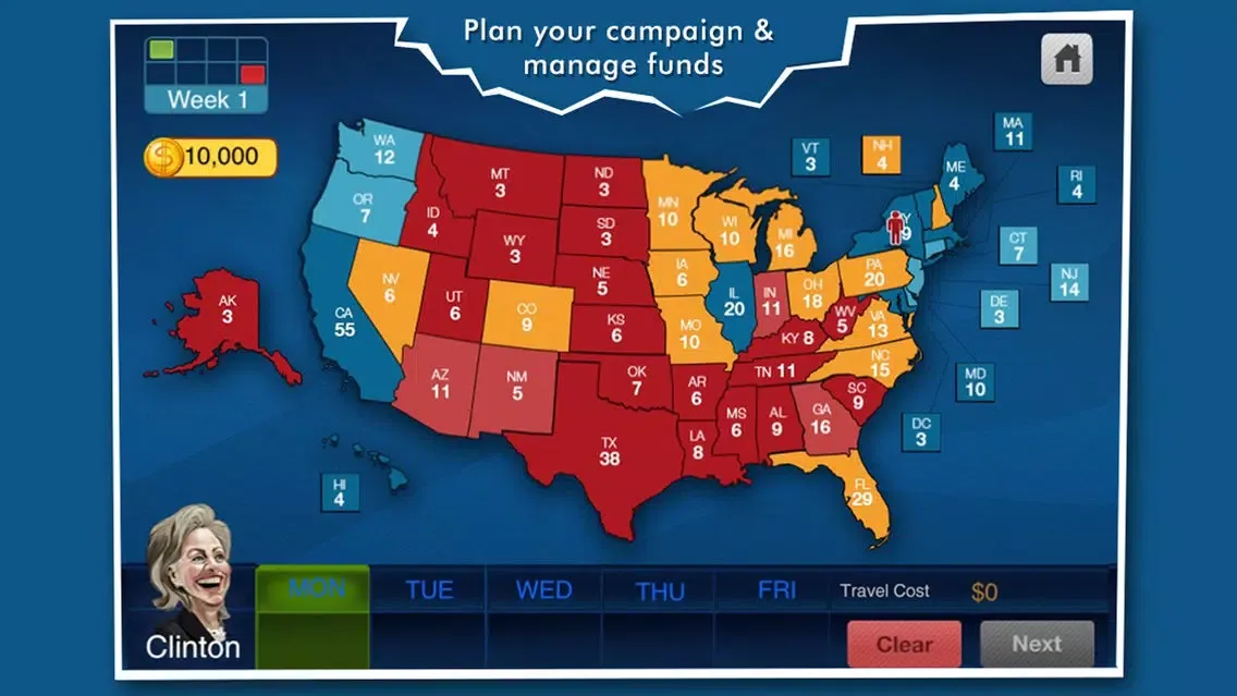 Captures d'écran de Battleground - The Election Game (FREE)
