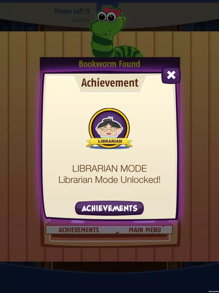 Dolly's Bookworm FREE - The Book-Lovers Puzzle Game iPad Screenshots