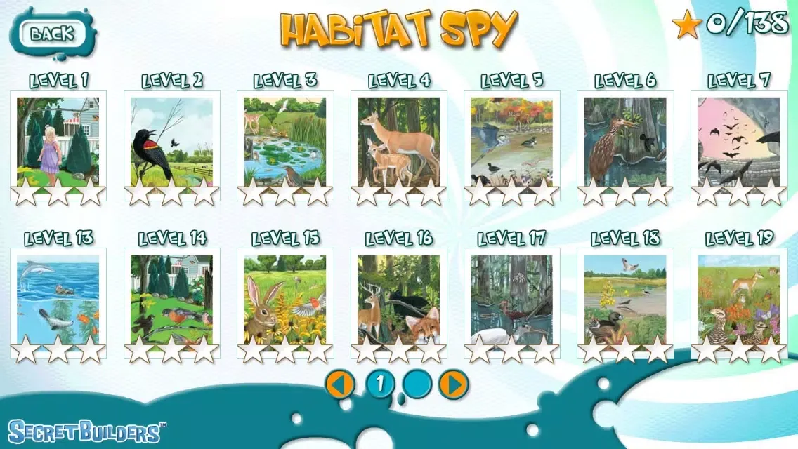 Hidden Object Game Jr FREE - Habitat Spy スクリーンショット