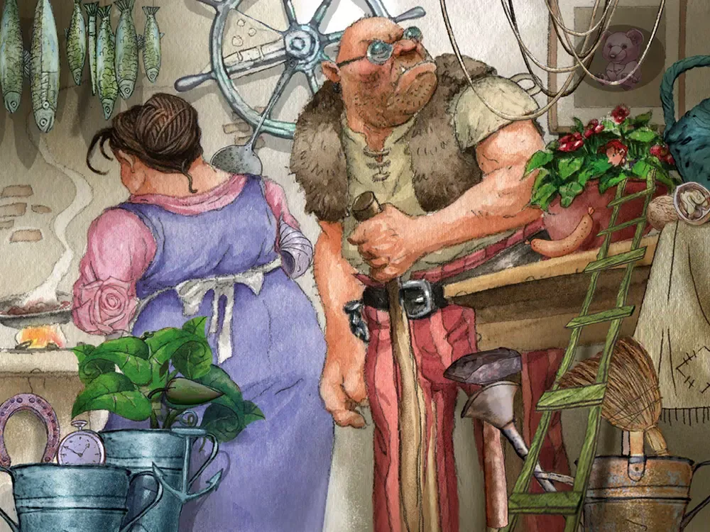 Hidden Object Game FREE - Jack and the Beanstalk iPad  Ekran Görüntüleri