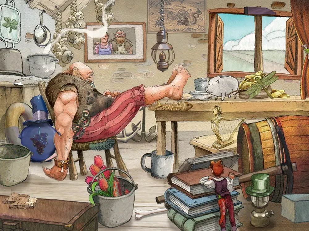 Hidden Object Game FREE - Jack and the Beanstalk iPad  Ekran Görüntüleri