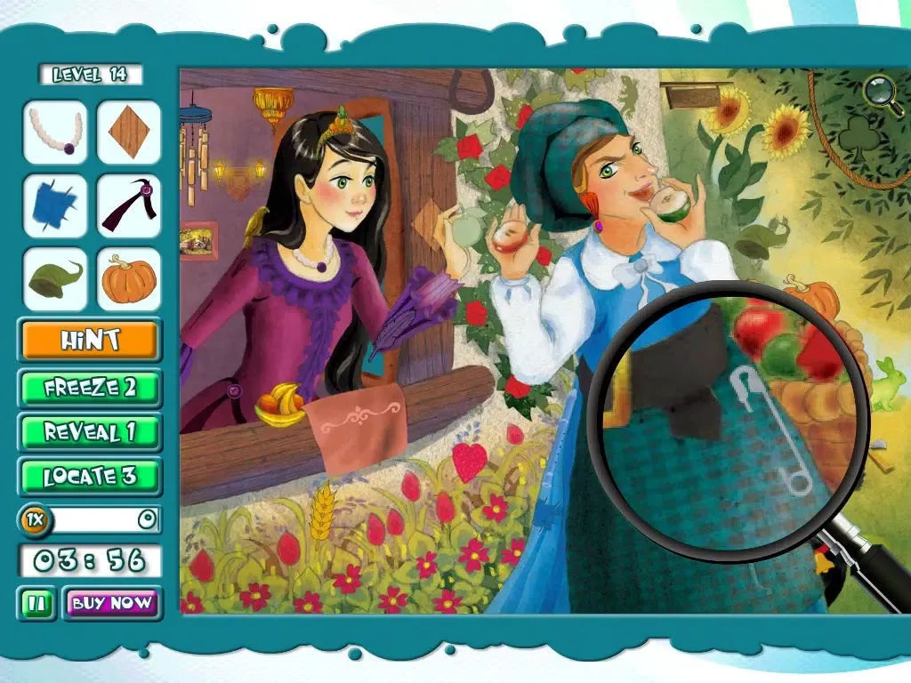 Hidden Object Game FREE - Snow White and Other Fairy Tales iPad  Ekran Görüntüleri
