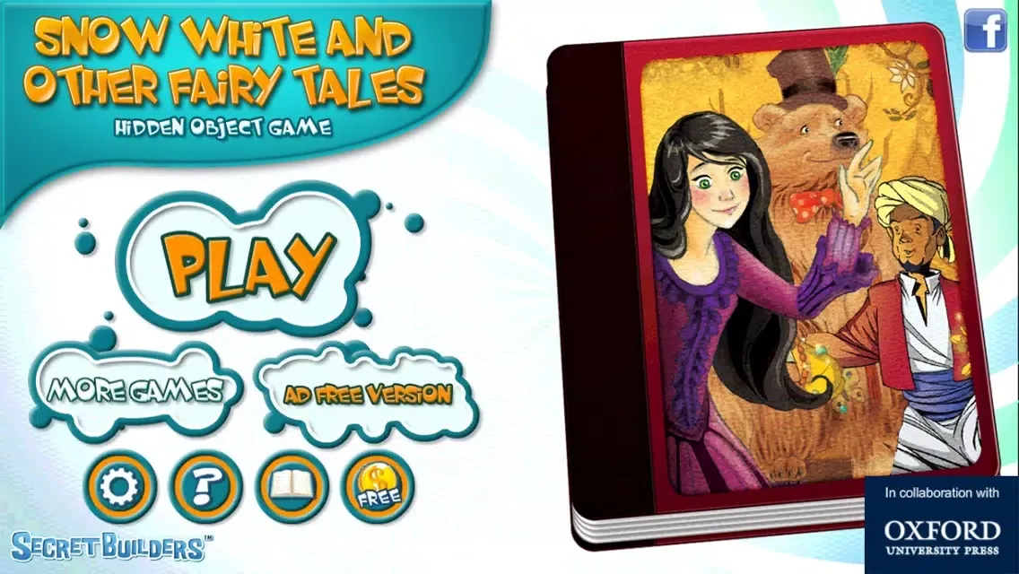 Hidden Object Game FREE - Snow White and Other Fairy Tales Ekran Görüntüleri