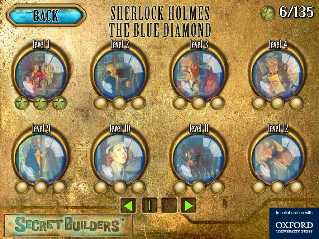Zrzuty ekranu Hidden Object Game FREE - Sherlock Holmes: The Blue Diamond iPad 