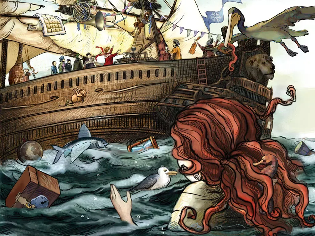Capturas de pantalla de Hidden Object Game FREE - The Little Mermaid iPad 