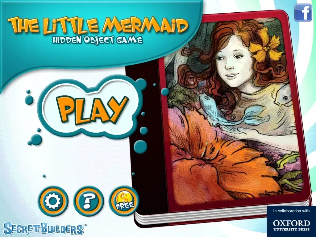 Capturas de pantalla de Hidden Object Game FREE - The Little Mermaid iPad 