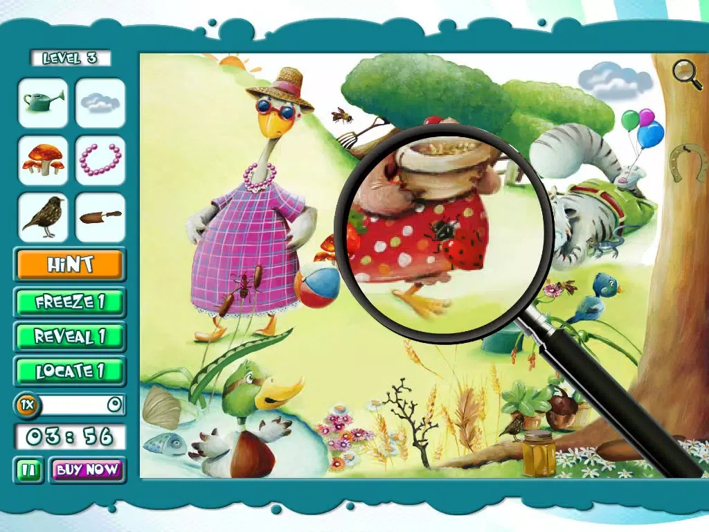 Hidden Object Game FREE - The Little Red Hen iPad 應用截圖