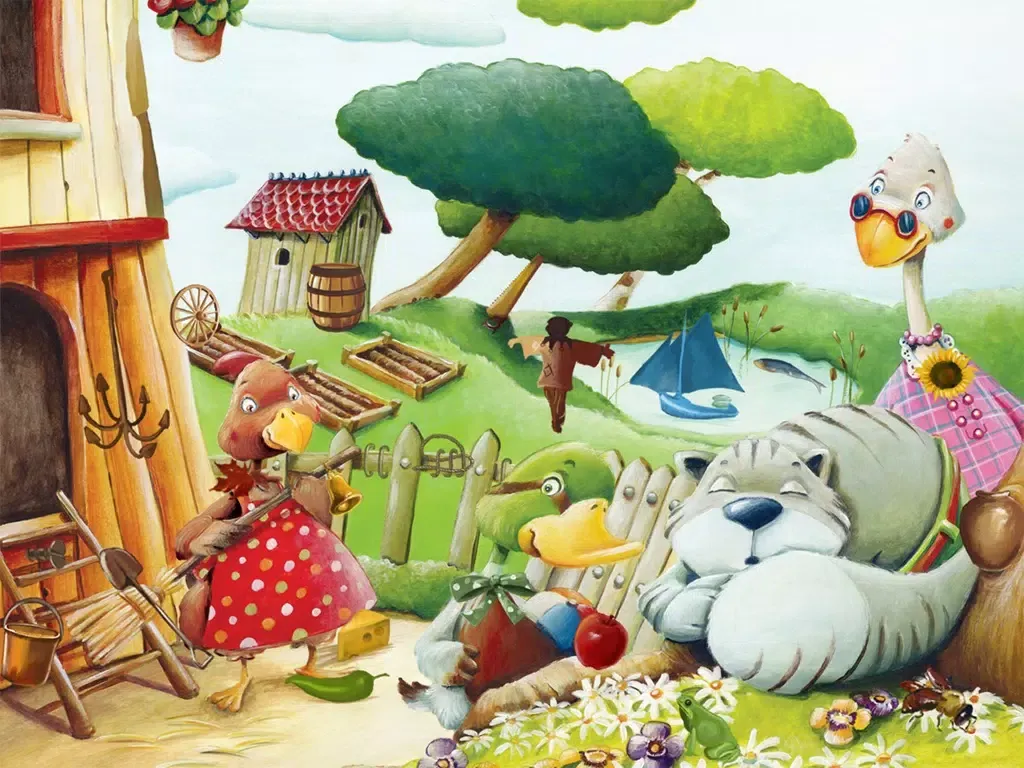 Hidden Object Game FREE - The Little Red Hen iPad 應用截圖
