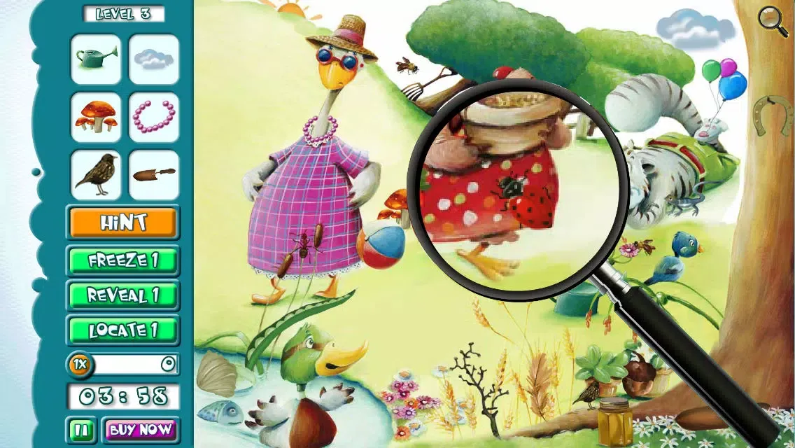 Hidden Object Game FREE - The Little Red Hen應用截圖