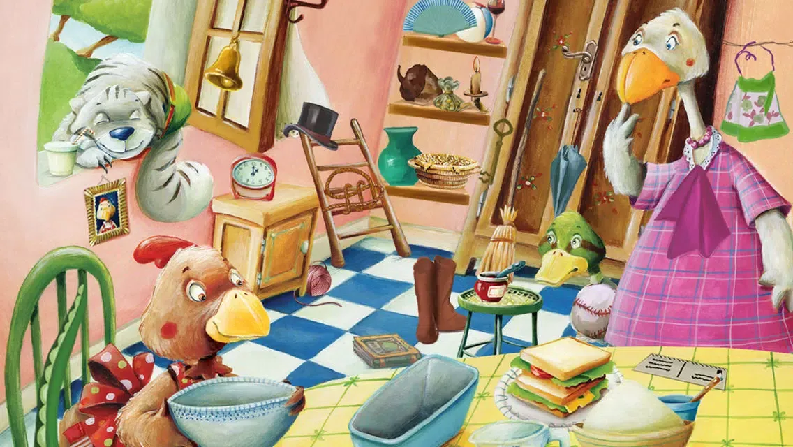 Hidden Object Game FREE - The Little Red Hen應用截圖
