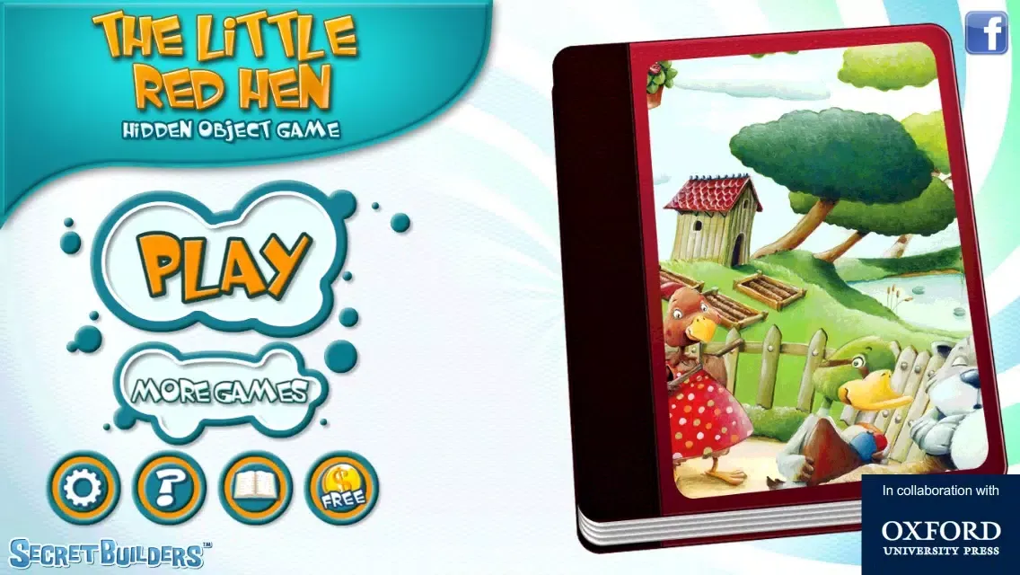 Hidden Object Game FREE - The Little Red Hen應用截圖