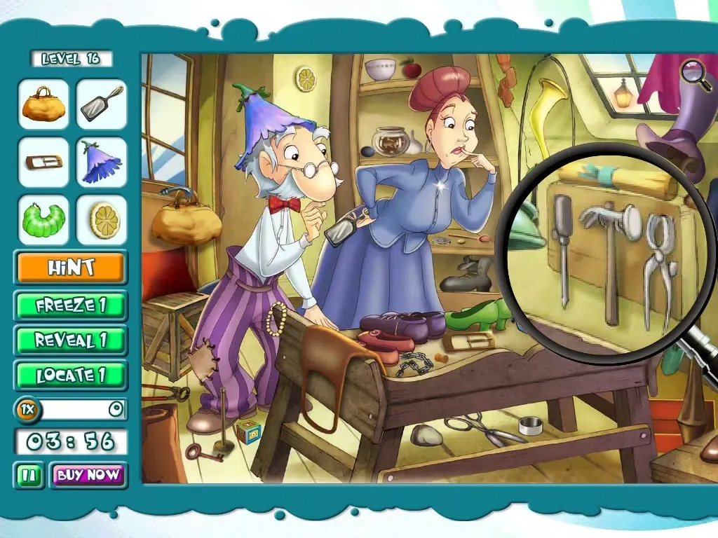 Hidden Object Game FREE - The Shoemaker and the Elves iPad 应用截图