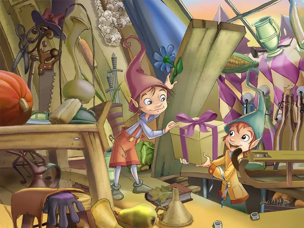 Hidden Object Game FREE - The Shoemaker and the Elves iPad 应用截图