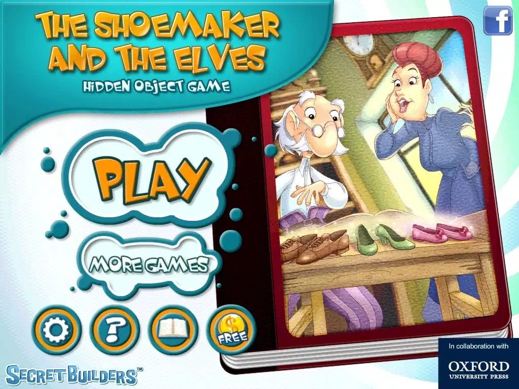 Hidden Object Game FREE - The Shoemaker and the Elves iPad 应用截图