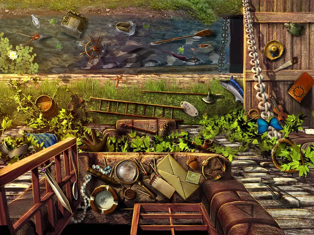 Zrzuty ekranu Hidden Object Game FREE - Sherlock Holmes: The Valley of Fear iPad 