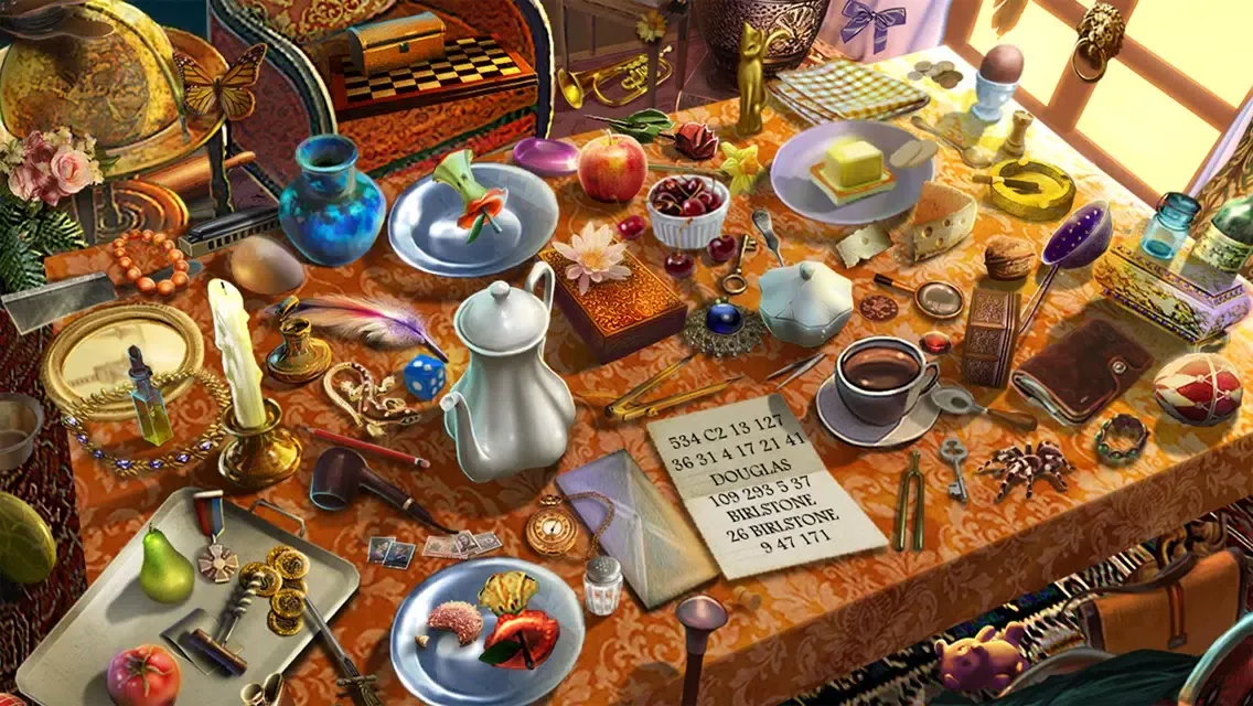 Zrzuty ekranu Hidden Object Game FREE - Sherlock Holmes: The Valley of Fear