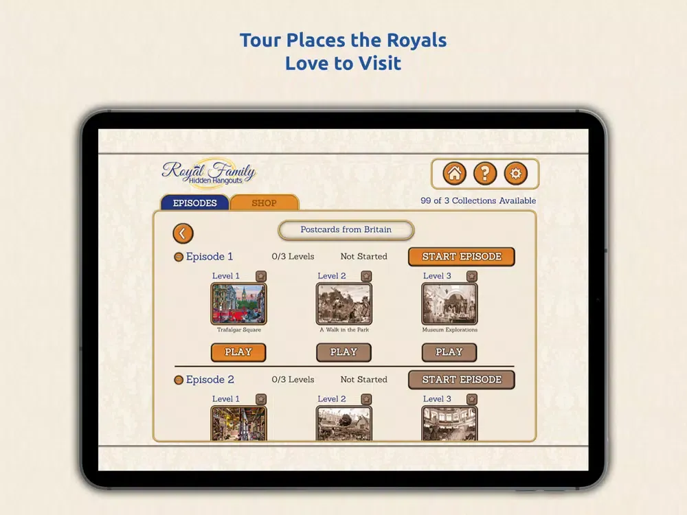 Royal Family Hidden Object iPad Screenshots