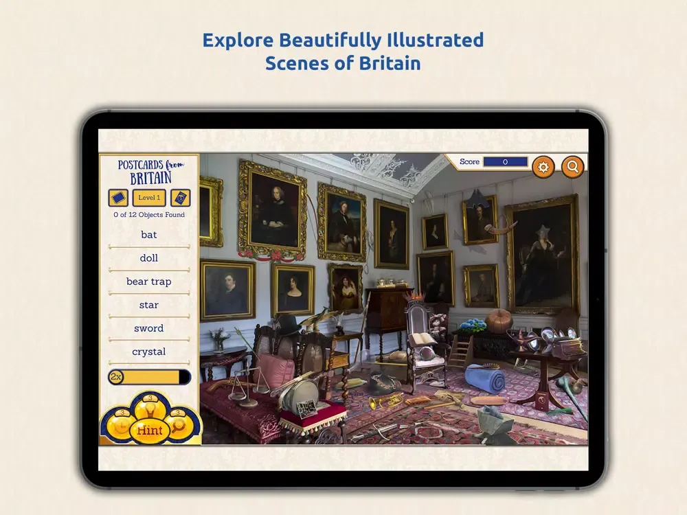 Royal Family Hidden Object iPad Screenshots