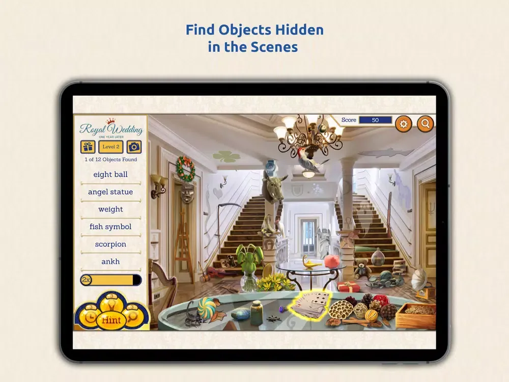 Royal Family Hidden Object iPad Screenshots