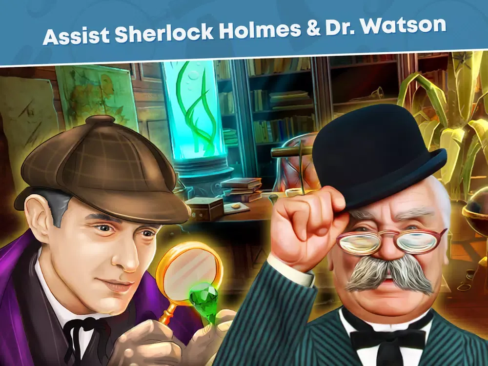 Capturas de pantalla de Sherlock Holmes Hidden Objects iPad 