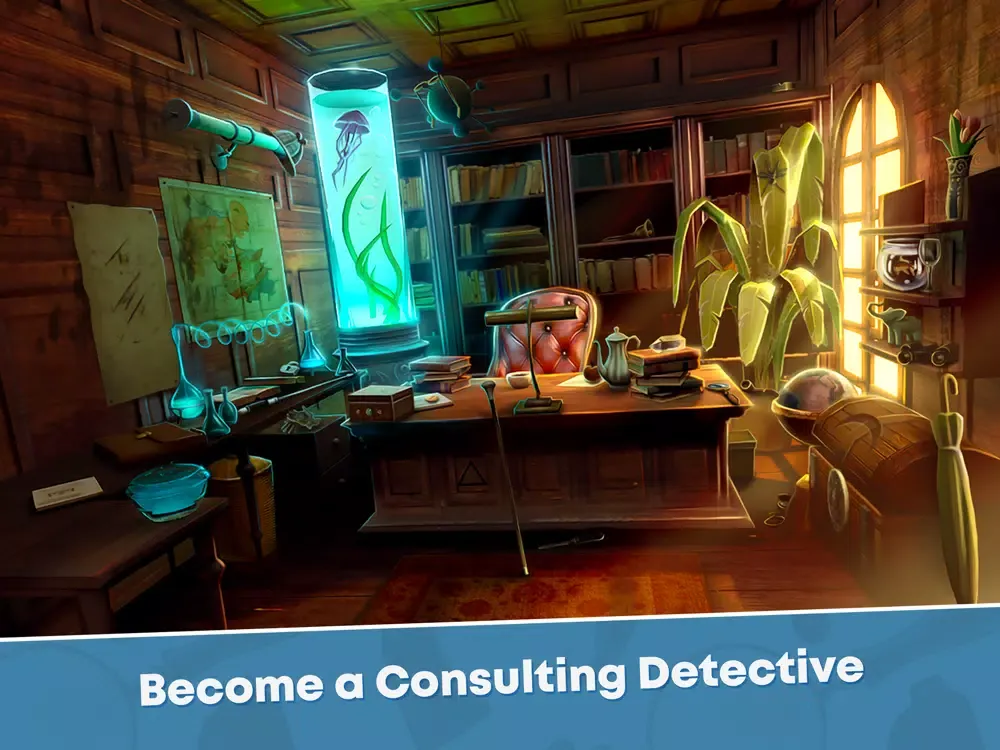 Capturas de pantalla de Sherlock Holmes Hidden Objects iPad 