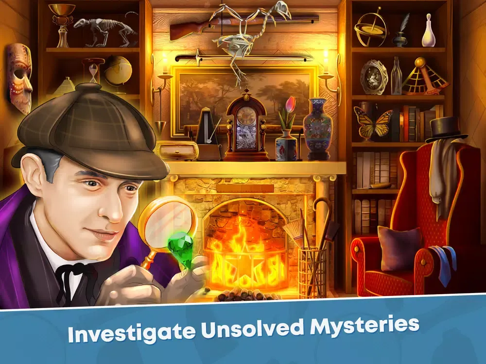 Capturas de pantalla de Sherlock Holmes Hidden Objects iPad 