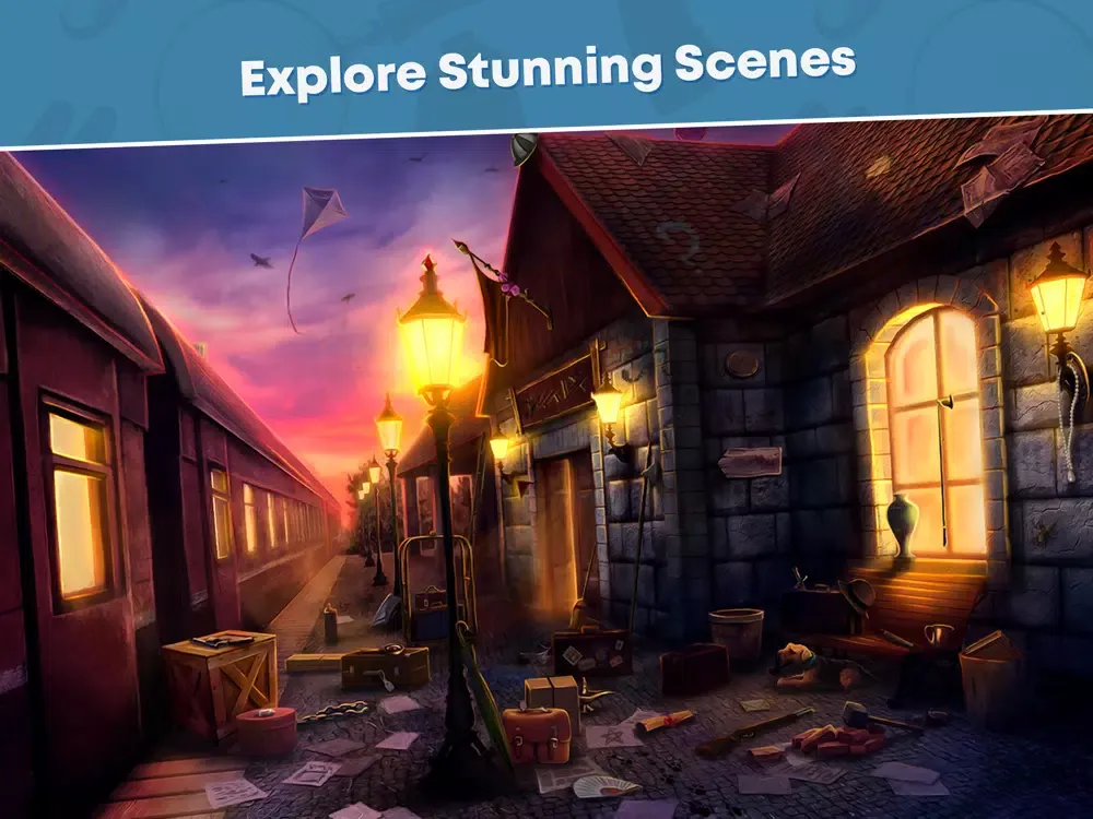 Capturas de pantalla de Sherlock Holmes Hidden Objects iPad 