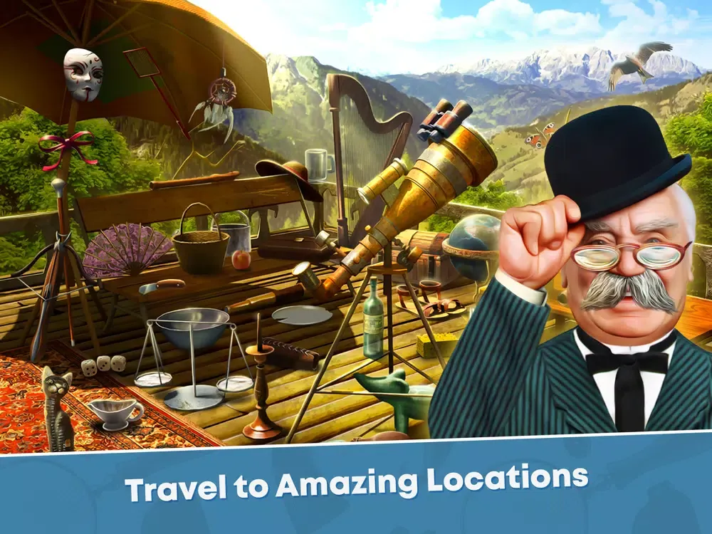 Capturas de pantalla de Sherlock Holmes Hidden Objects iPad 