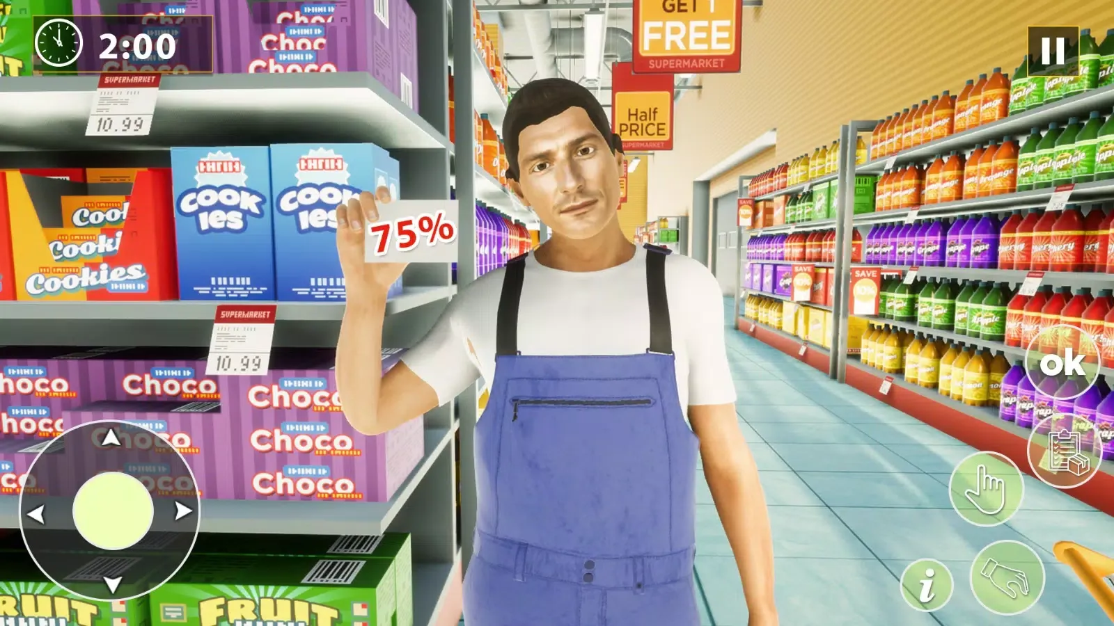 Supermarket tycoon simulator سکرین شاٹس