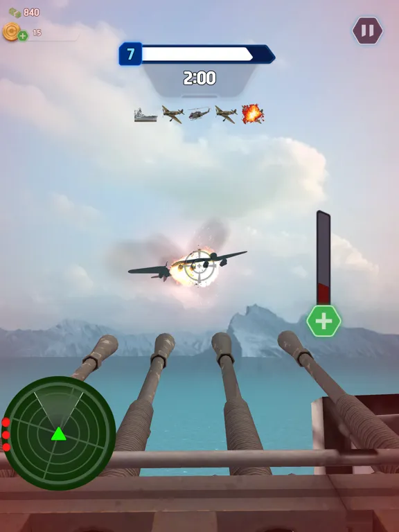 Screenshot di Coast Defender - Air Defense iPad 