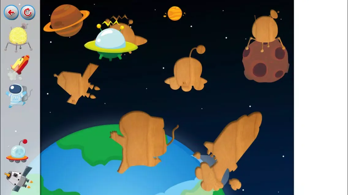 تصاویر Space Lift-Out Puzzle