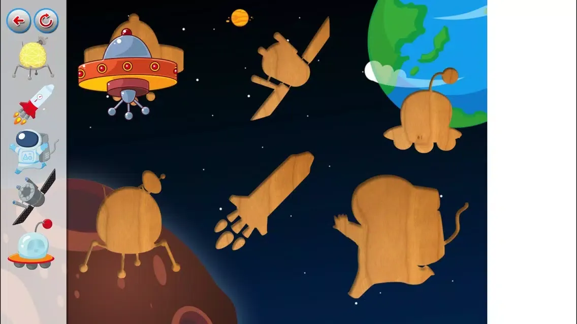 تصاویر Space Lift-Out Puzzle