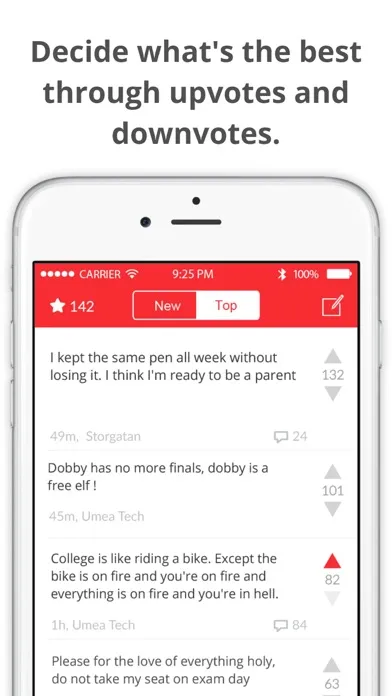 Capturas de pantalla de Secretwall - posts nearby