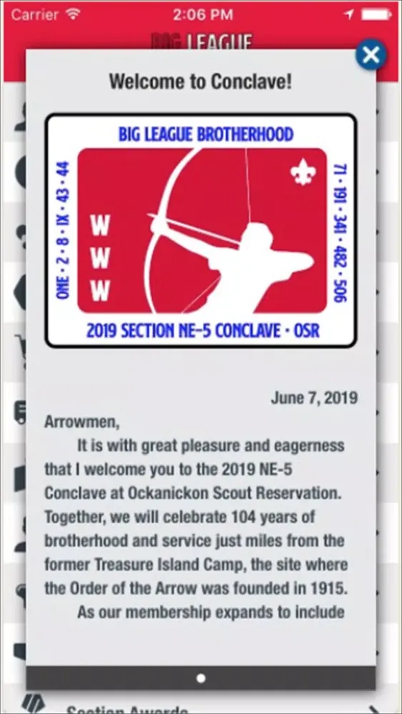 Section NE-5 Conclave Screenshots
