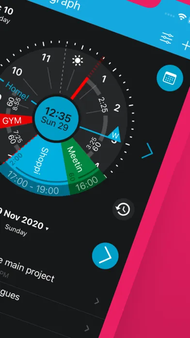 Screenshot di Sectograph visual time manager