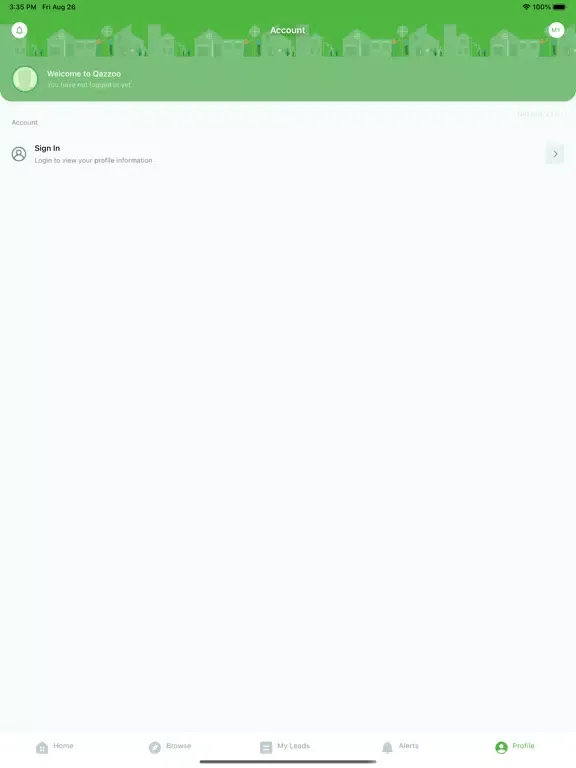 Qazzoo : Real Estate Leads iPad  스크린샷