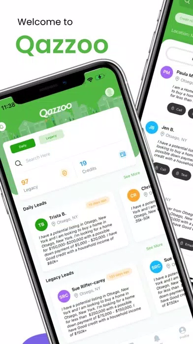 Captures d'écran de Qazzoo : Real Estate Leads