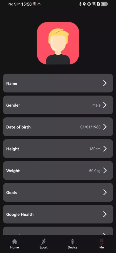 Screenshot di SECTOR&MORELLATO SMARTWATCHES