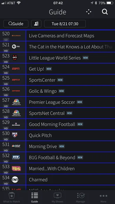 SE Next powered by Tivo スクリーンショット