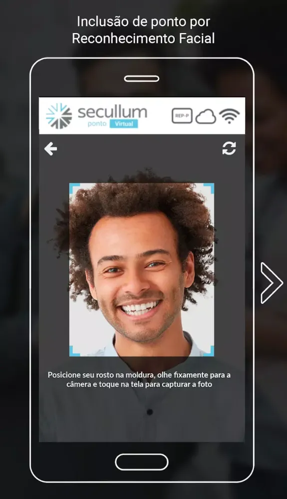 Ảnh chụp màn hình của Secullum Ponto Virtual