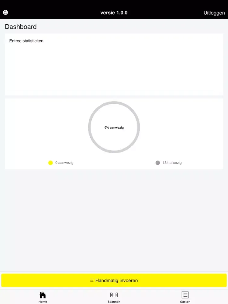 Screenshot di ScanApp NvdL iPad 