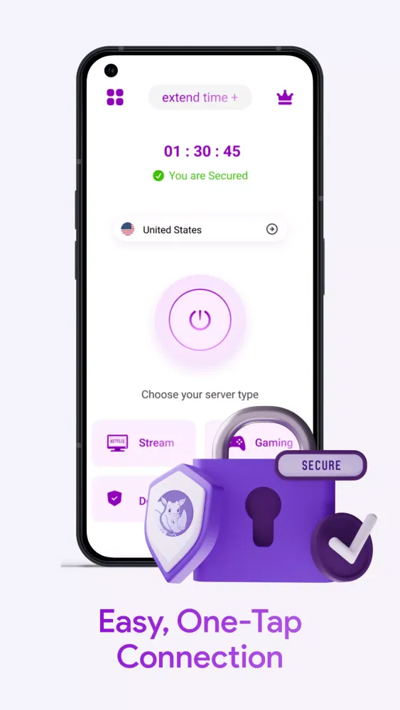 Ryn VPN - Browse blazing fast स्क्रीनशॉट