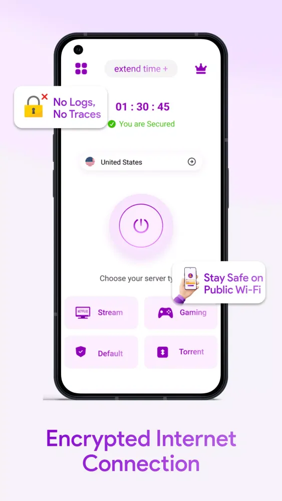Ryn VPN - Browse blazing fast स्क्रीनशॉट