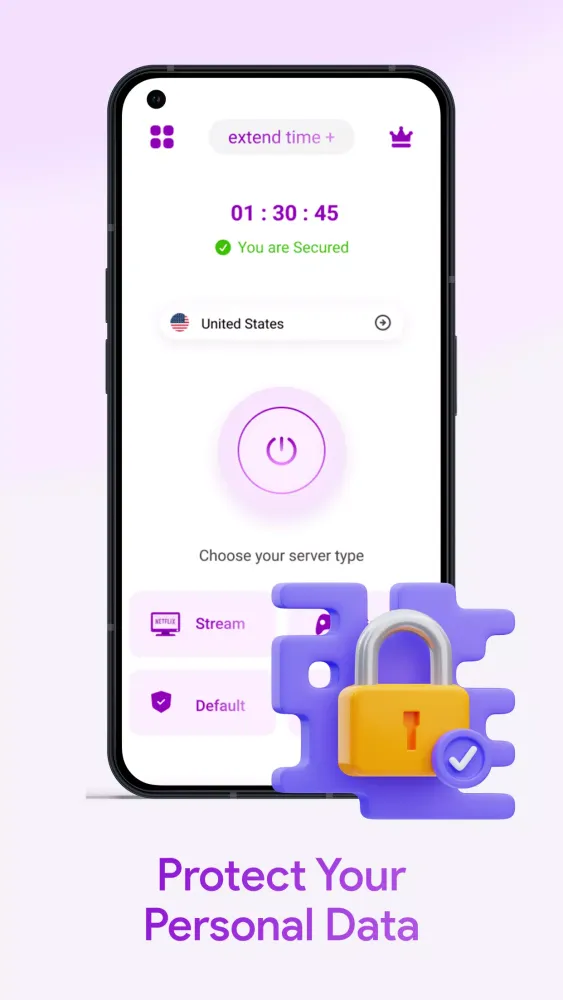 Ryn VPN - Browse blazing fast स्क्रीनशॉट