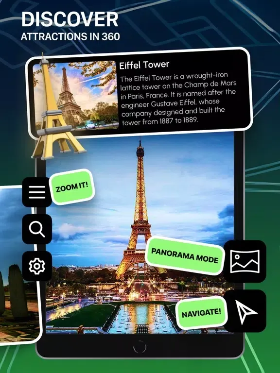 Street View for Google Maps. iPad  Screenshots