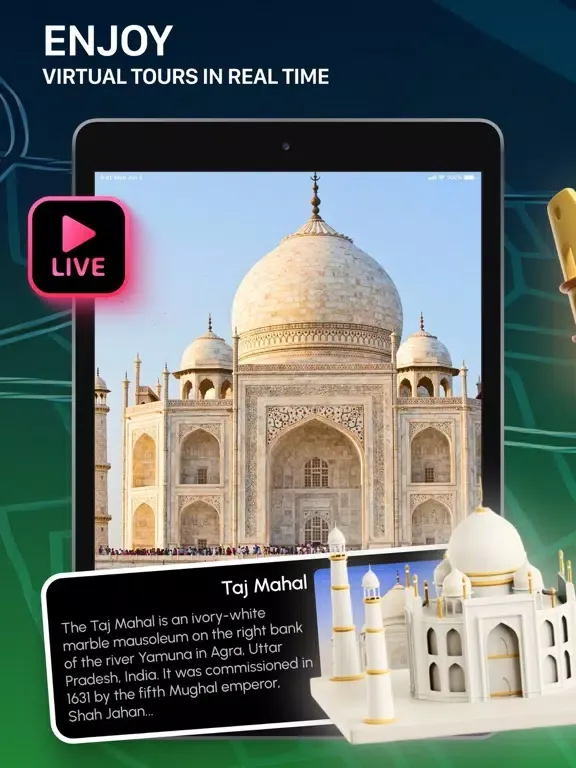Street View for Google Maps. iPad  Screenshots